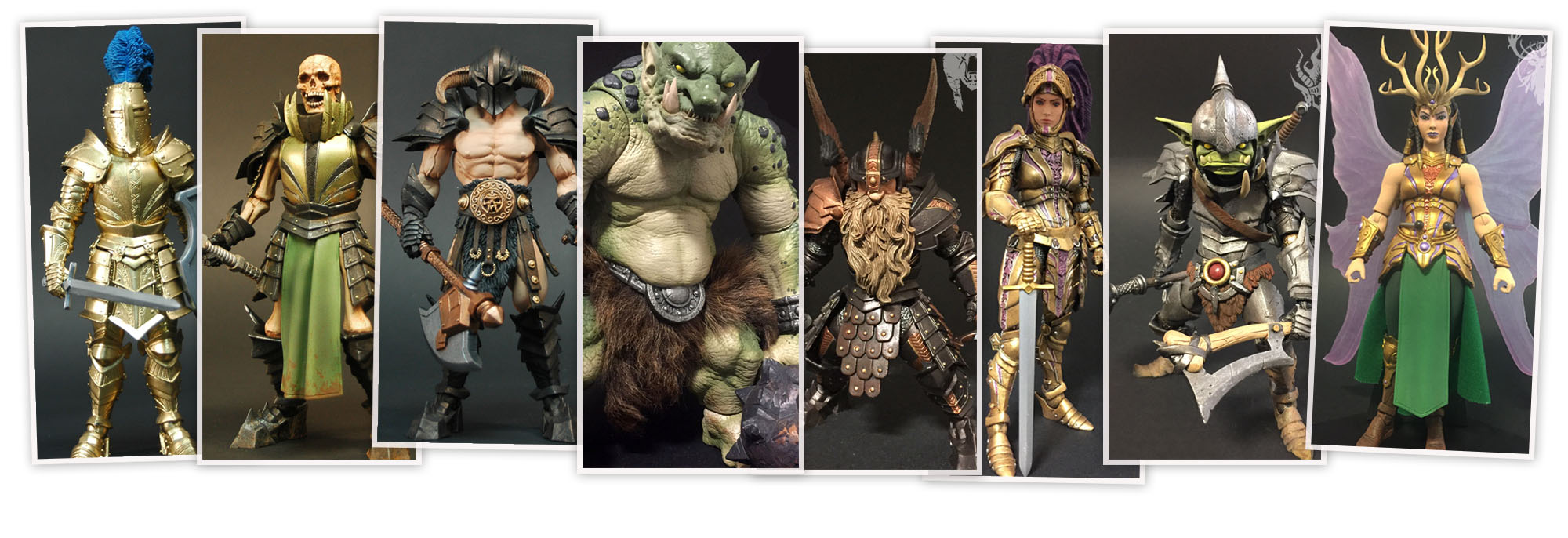 Mythic Legions figures by Four Horsemen Studios