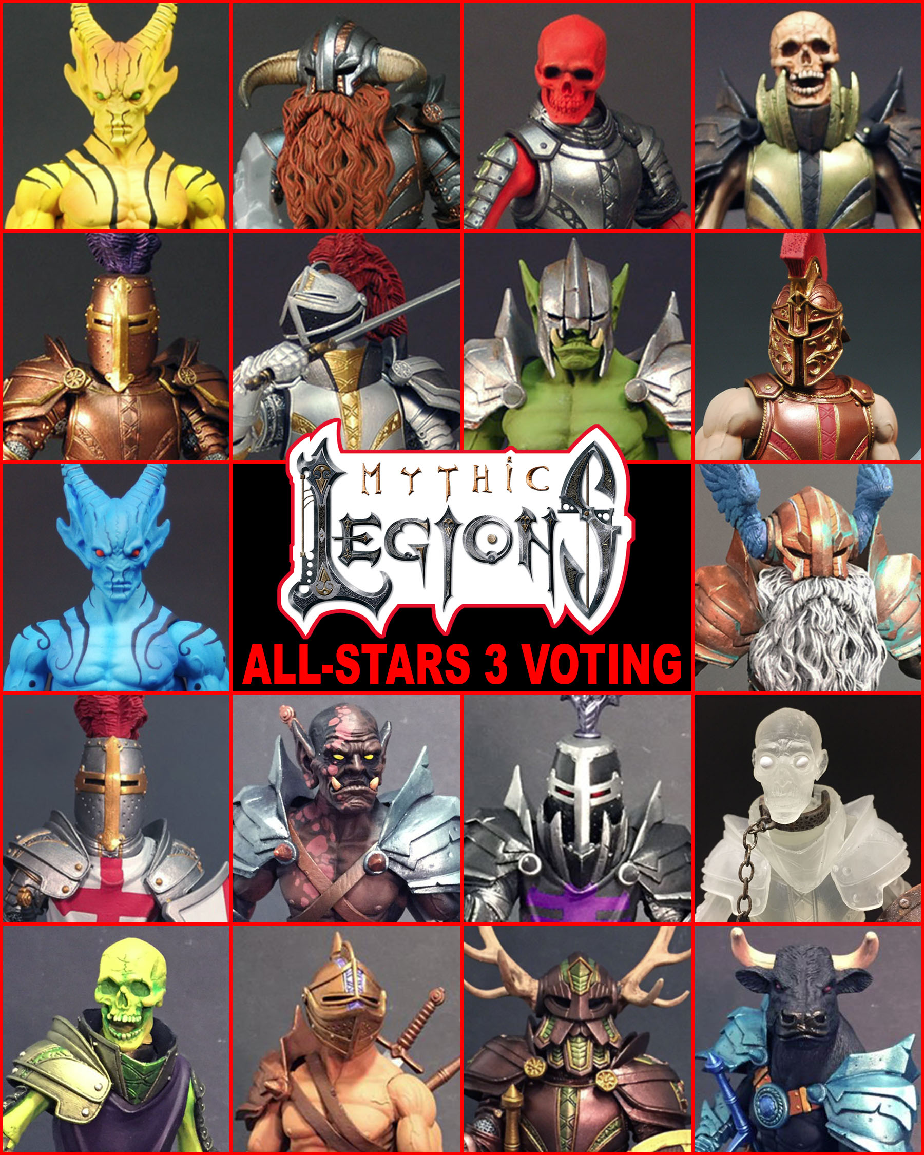 Mythic Legions: All Stars 3 voting