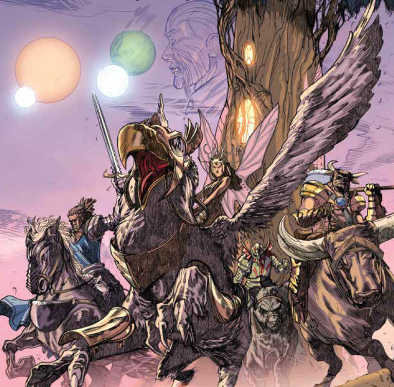 Mythic Legions comic book