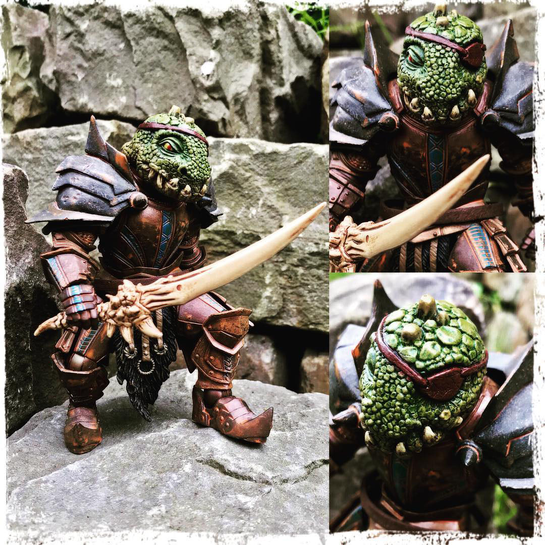 The custom figures and art of Kevin Delies