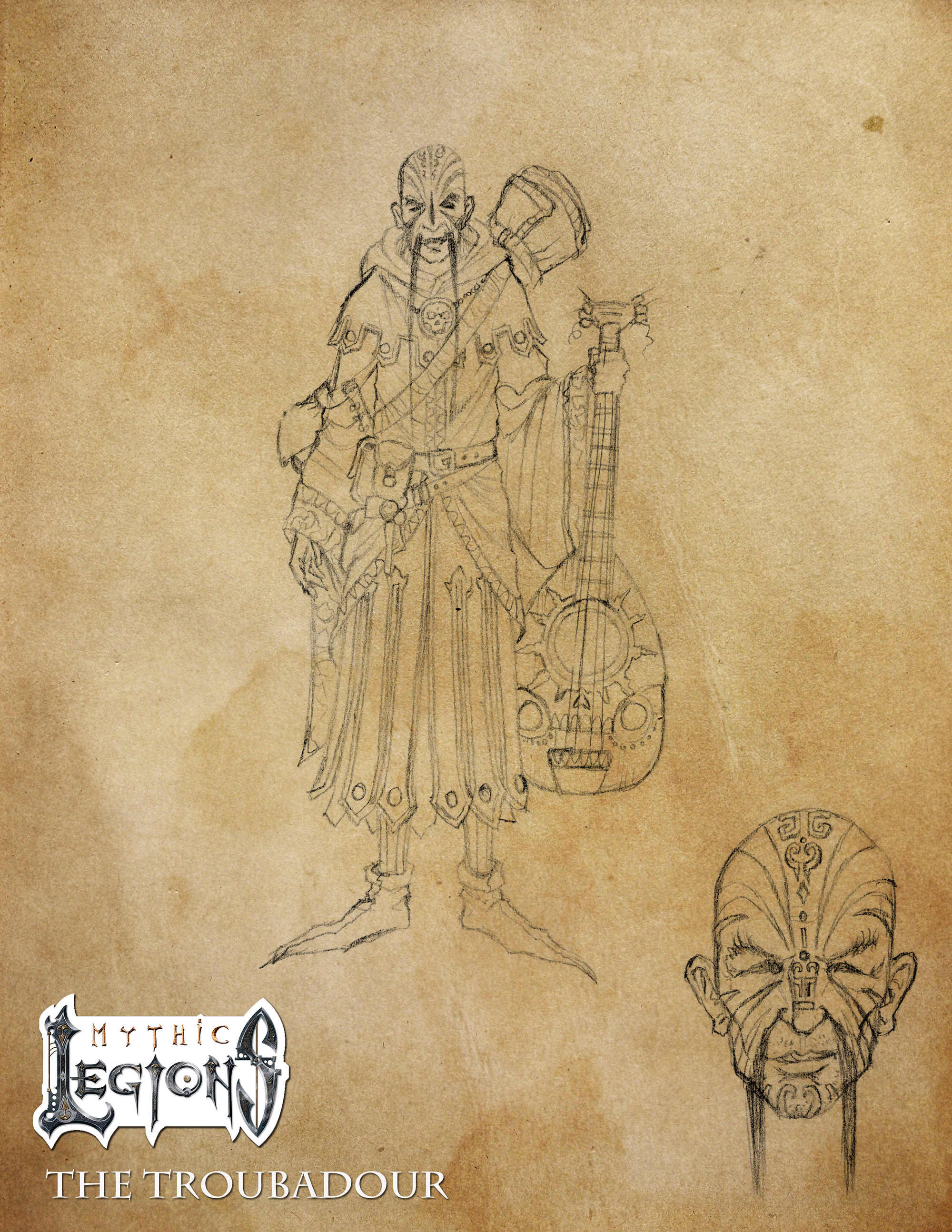 Mythic Legions sketches