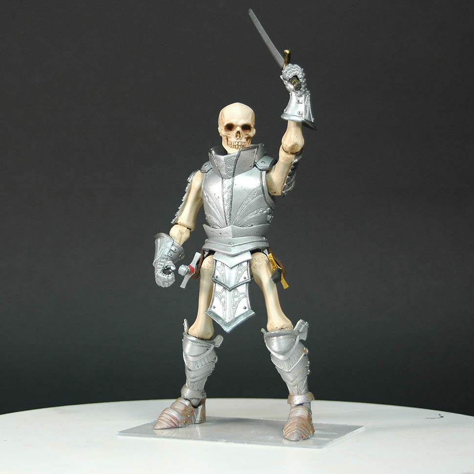 Mythic Legions Tibius as shown at the start of the Kickstarter 1.0 campaign
