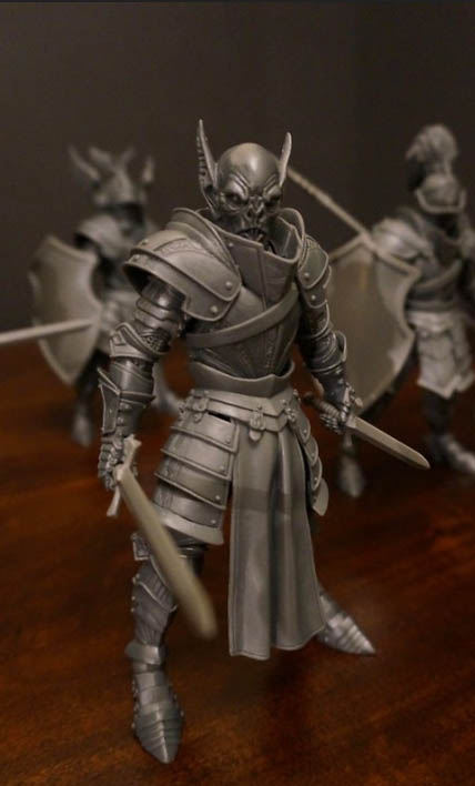 Mythic Legions test shot collection of Toshi Hingst