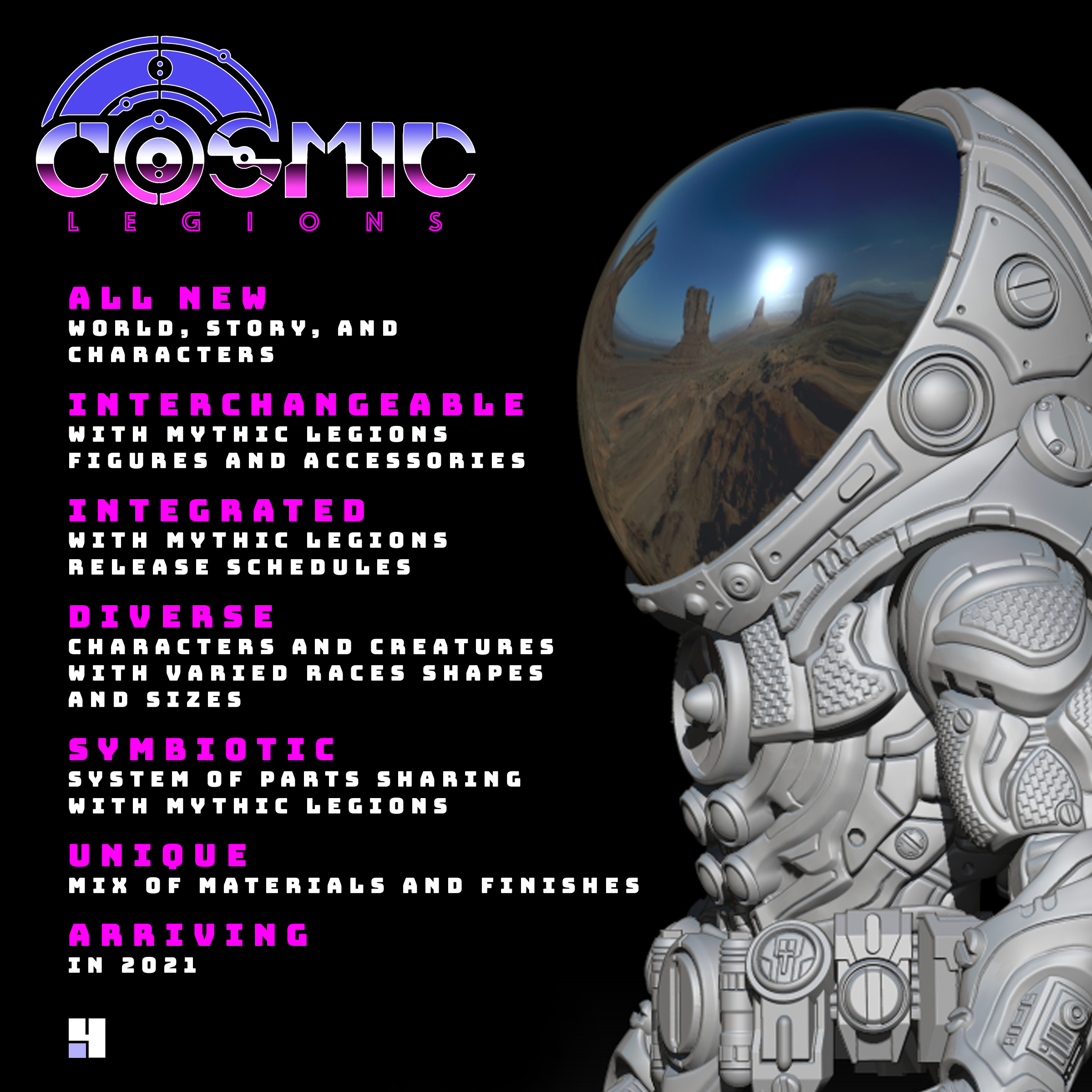 Cosmic Legions from Four Horsemen Studios