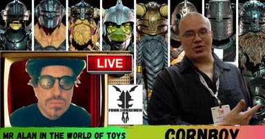 Mr. Alan in the World of Toys interview with Cornboy
