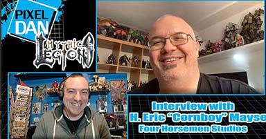 Pixel Dan / Four Horsemen Interview May 2020 - Mythic Legions Talk with Cornboy