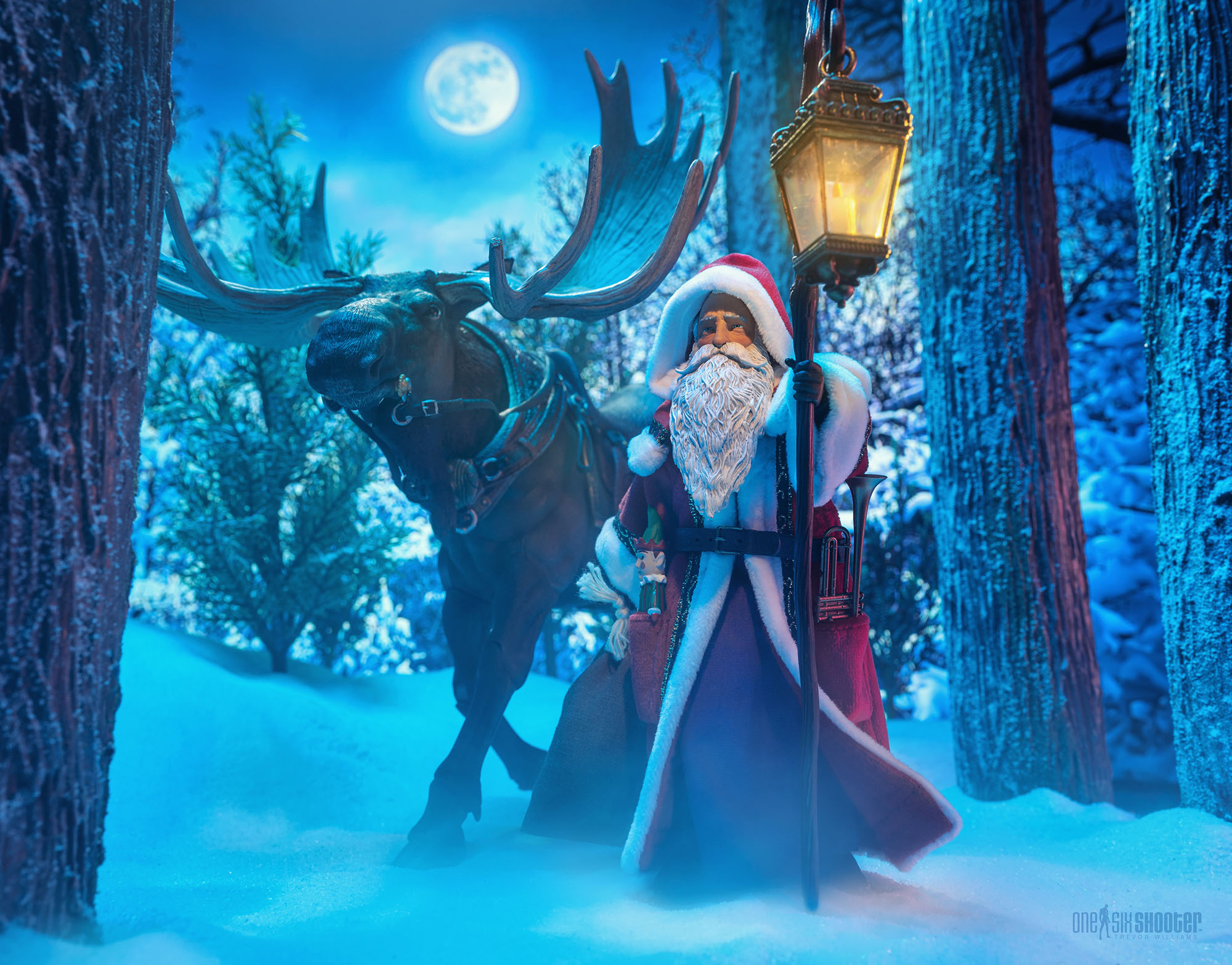 Figura Obscura: Father Christmas figure from Four Horsemen Studios