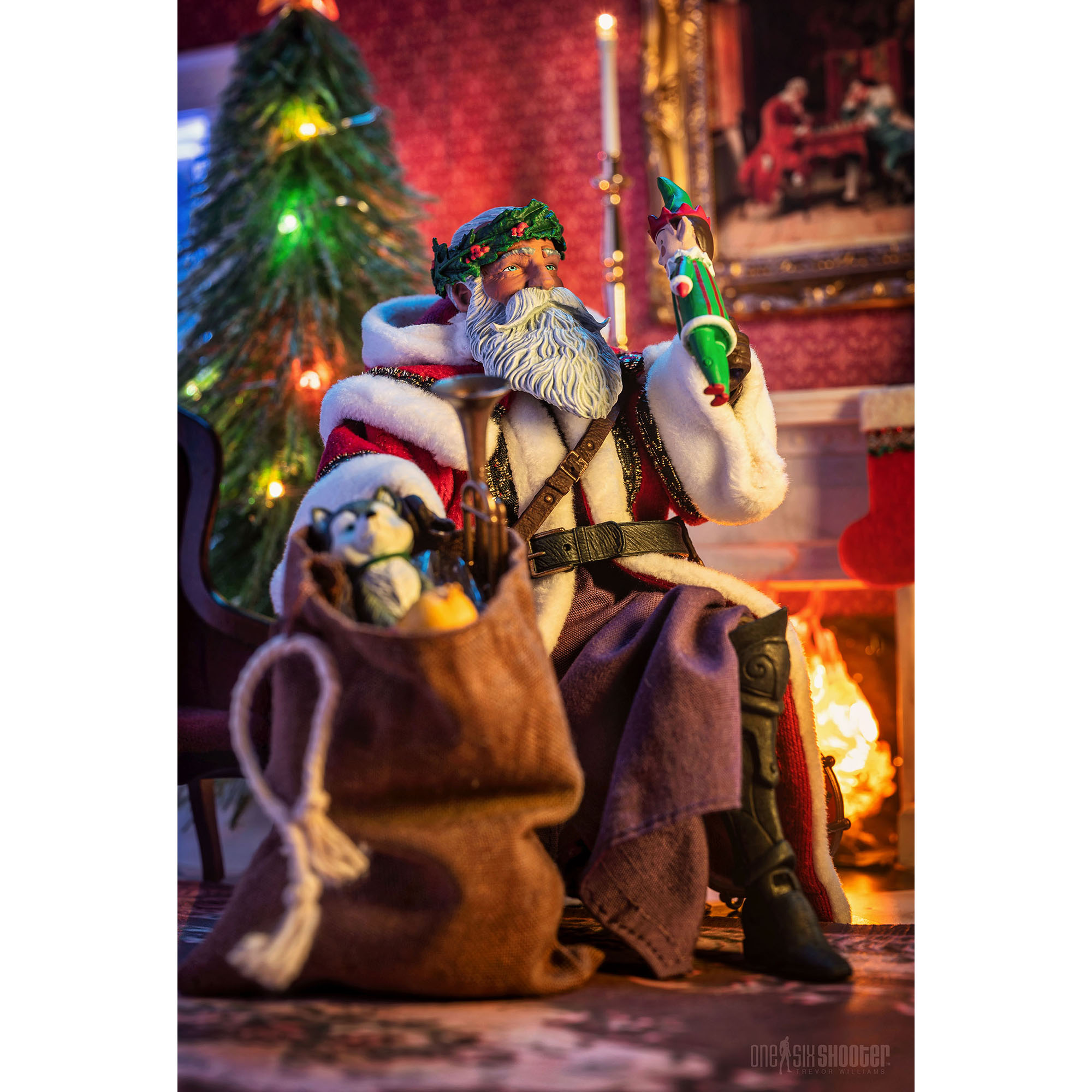 Figura Obscura: Father Christmas figure from Four Horsemen Studios