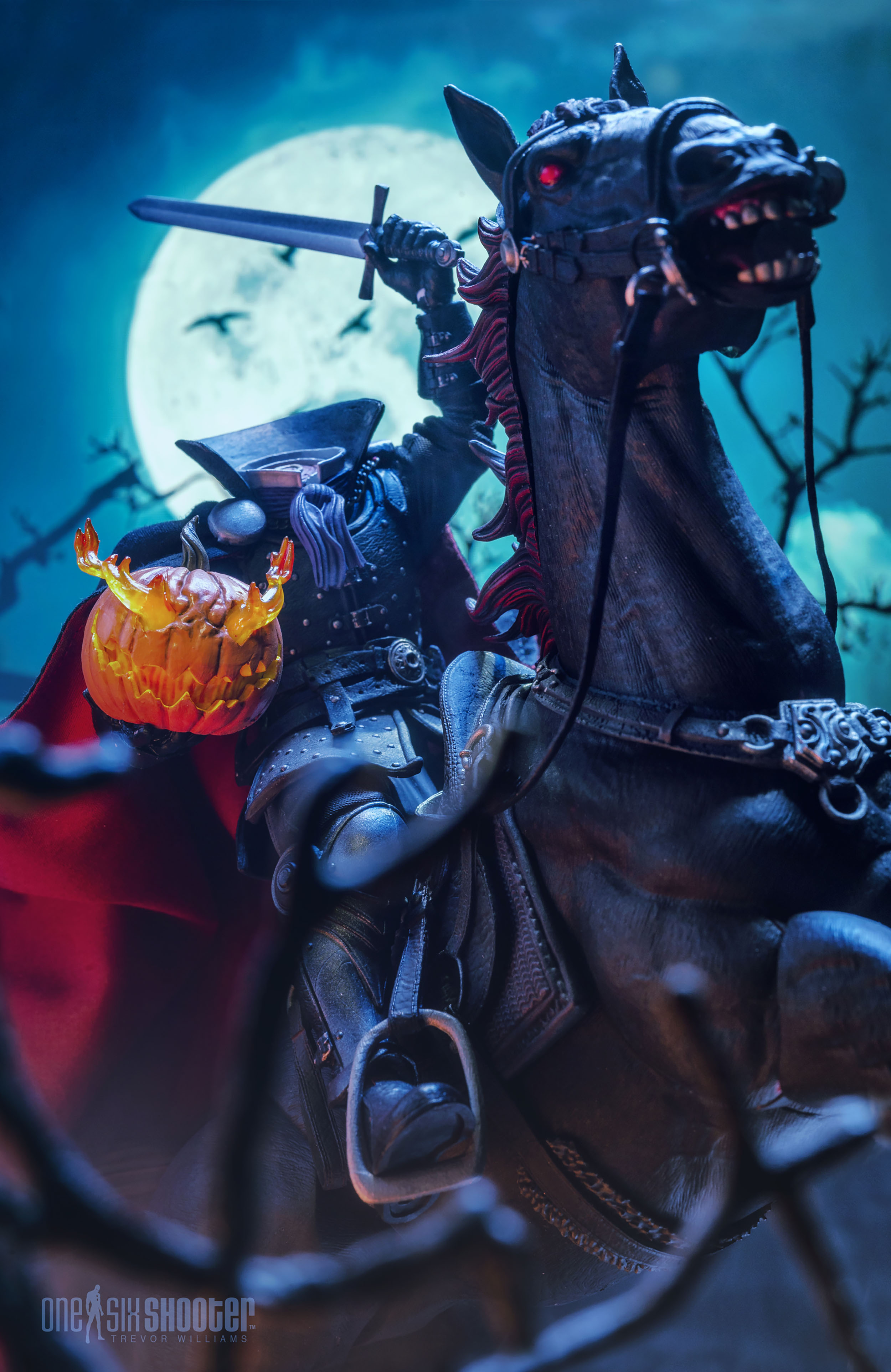 Figura Obscura: Headless Horsman figure from Four Horsemen Studios