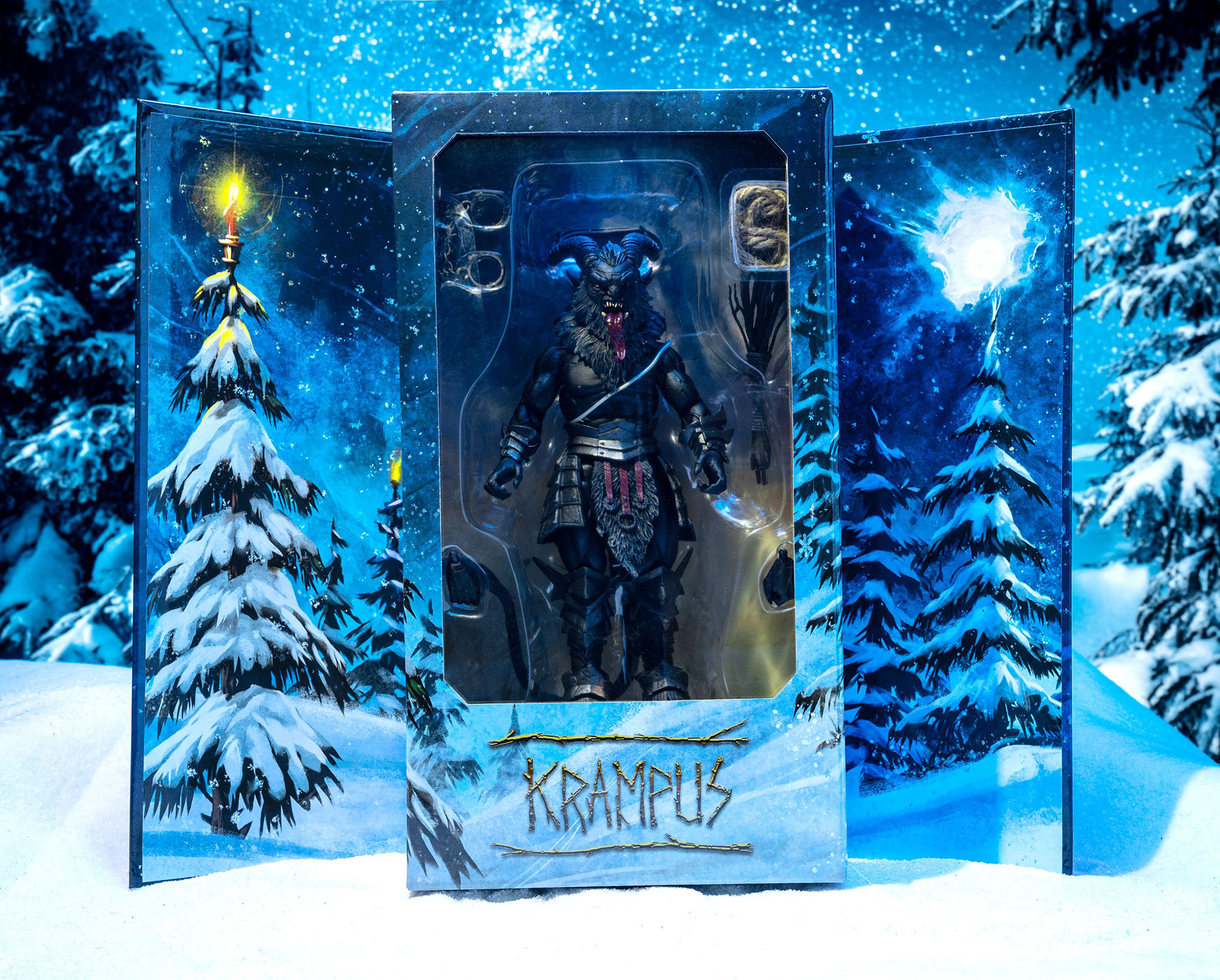 Figura Obscura: Krampus figure from Four Horsemen Studios