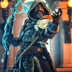 Mythic Legions Heroic Paladin / Cleric figure