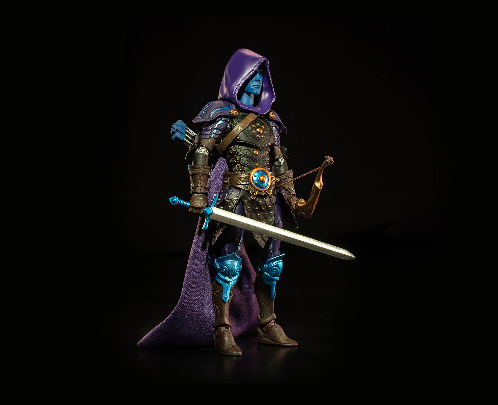 Looking for 1/12 scale fantasy figures that ARENT mythic legions need  elves, skeletons, knights etc. (pic is a Fortnite figure I painted) :  r/ActionFigures