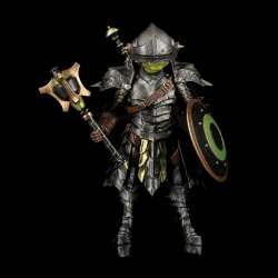 Mythic Legions Malignant Paladin / Cleric figure