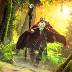 Mythic Legions Merlin figure