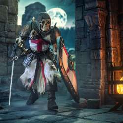 Mythic Legions Cursed Templar figure