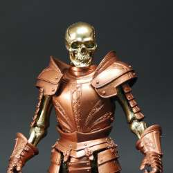 Mythic Legions Gold Skeleton figure
