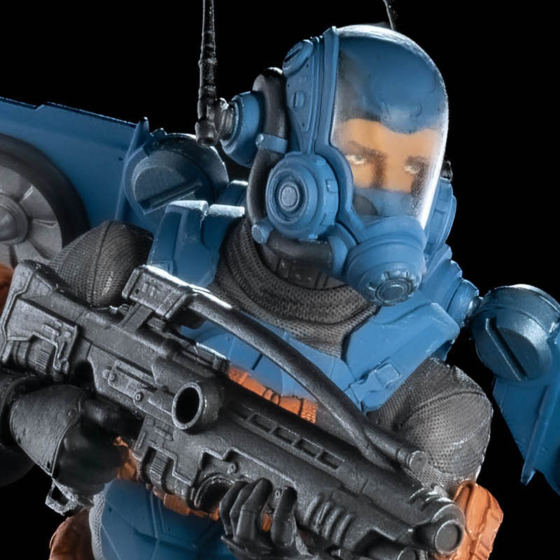 Protectorate Seek and Strike Pack Cosmic Legions figure