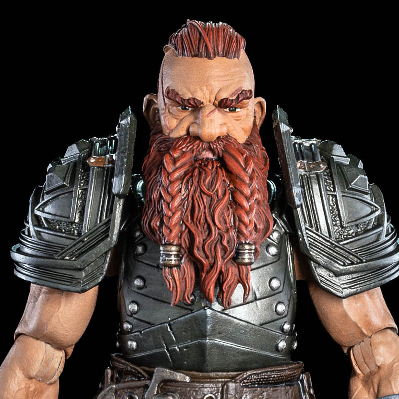 Dwarf Fighter Mythic Legions figure