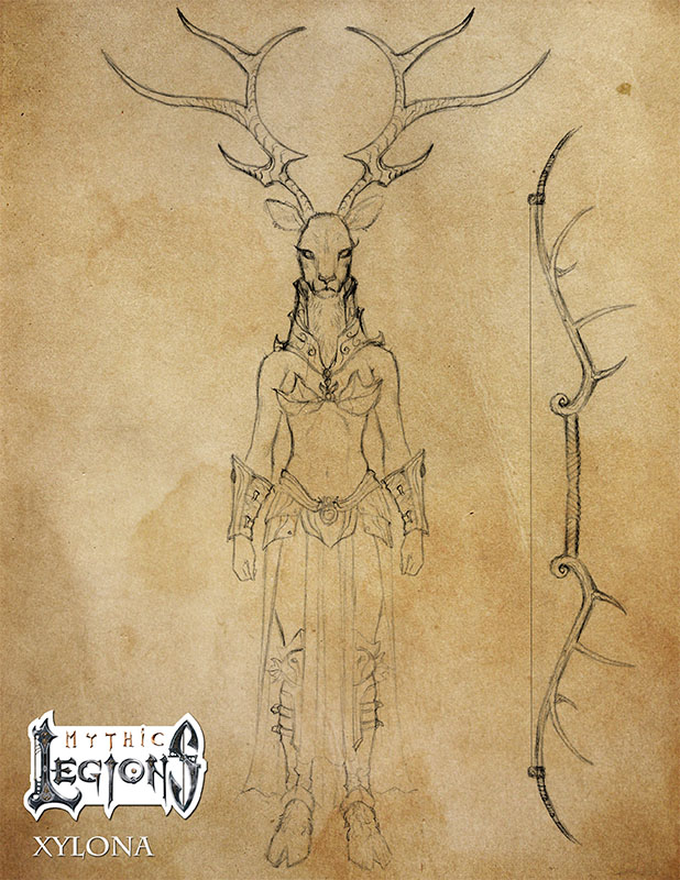 Xylona Mythic Legions concept art